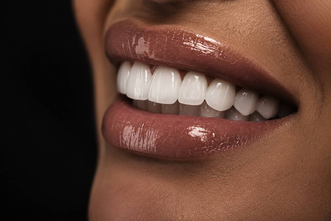 Veneer before after